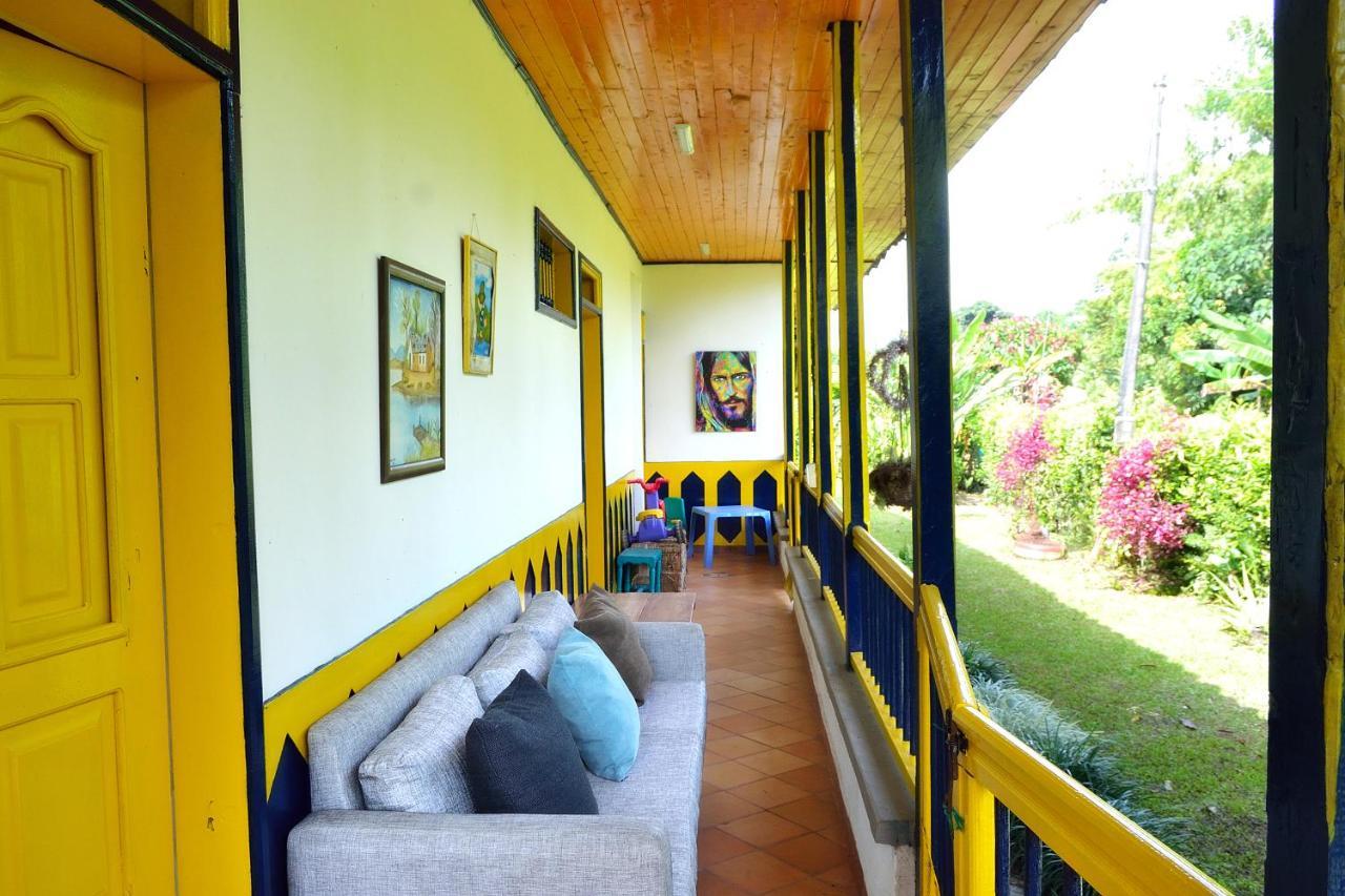 Casa Finca Villa Luz A 800 Mts Del Parque Del Cafe مونتينيغرو المظهر الخارجي الصورة