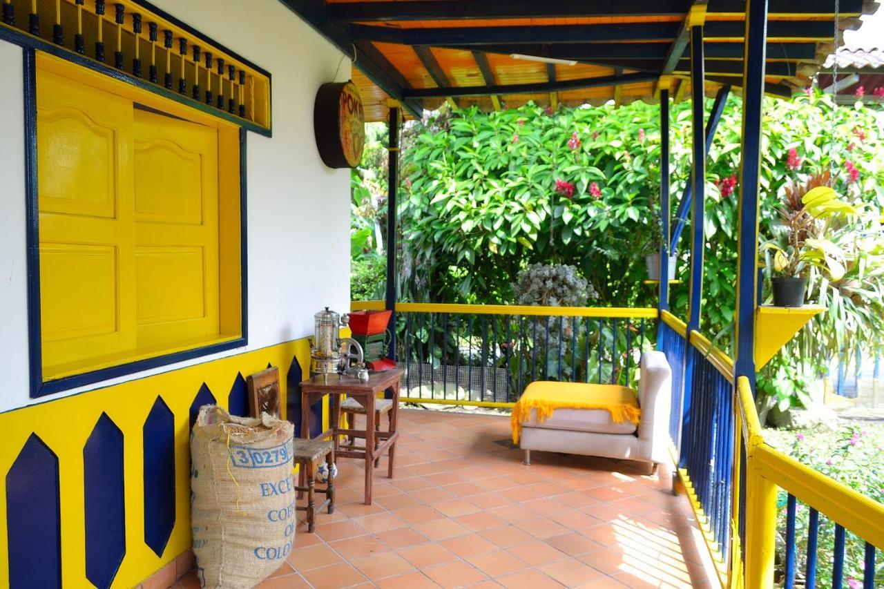 Casa Finca Villa Luz A 800 Mts Del Parque Del Cafe مونتينيغرو المظهر الخارجي الصورة
