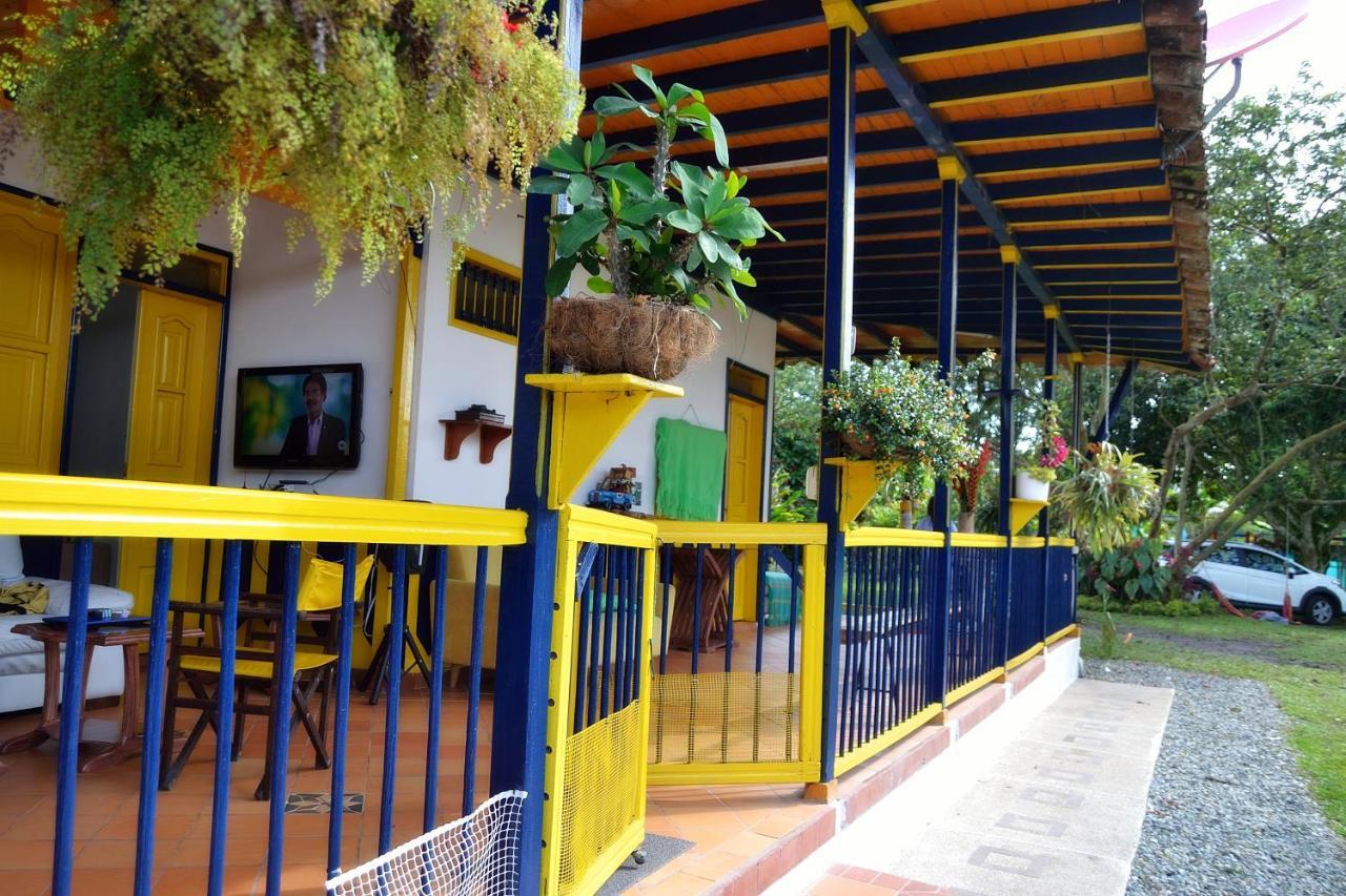 Casa Finca Villa Luz A 800 Mts Del Parque Del Cafe مونتينيغرو المظهر الخارجي الصورة